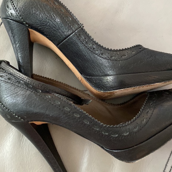 Pedro Garcia Black Ankle Strap Heels🖤🖤🖤 - Picture 6 of 9